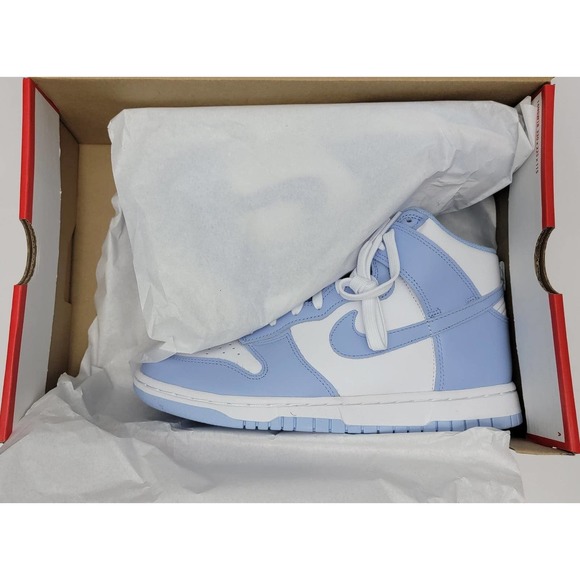 Nike Dunk High Aluminum UNC Tarhills Sneakers Shoes Womens 8 DD1869-107 Sz 6.5M - Picture 8 of 10